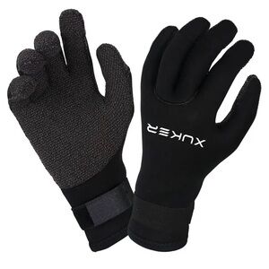 Xuker Neoprene XL Wetsuit Black Men's Gloves